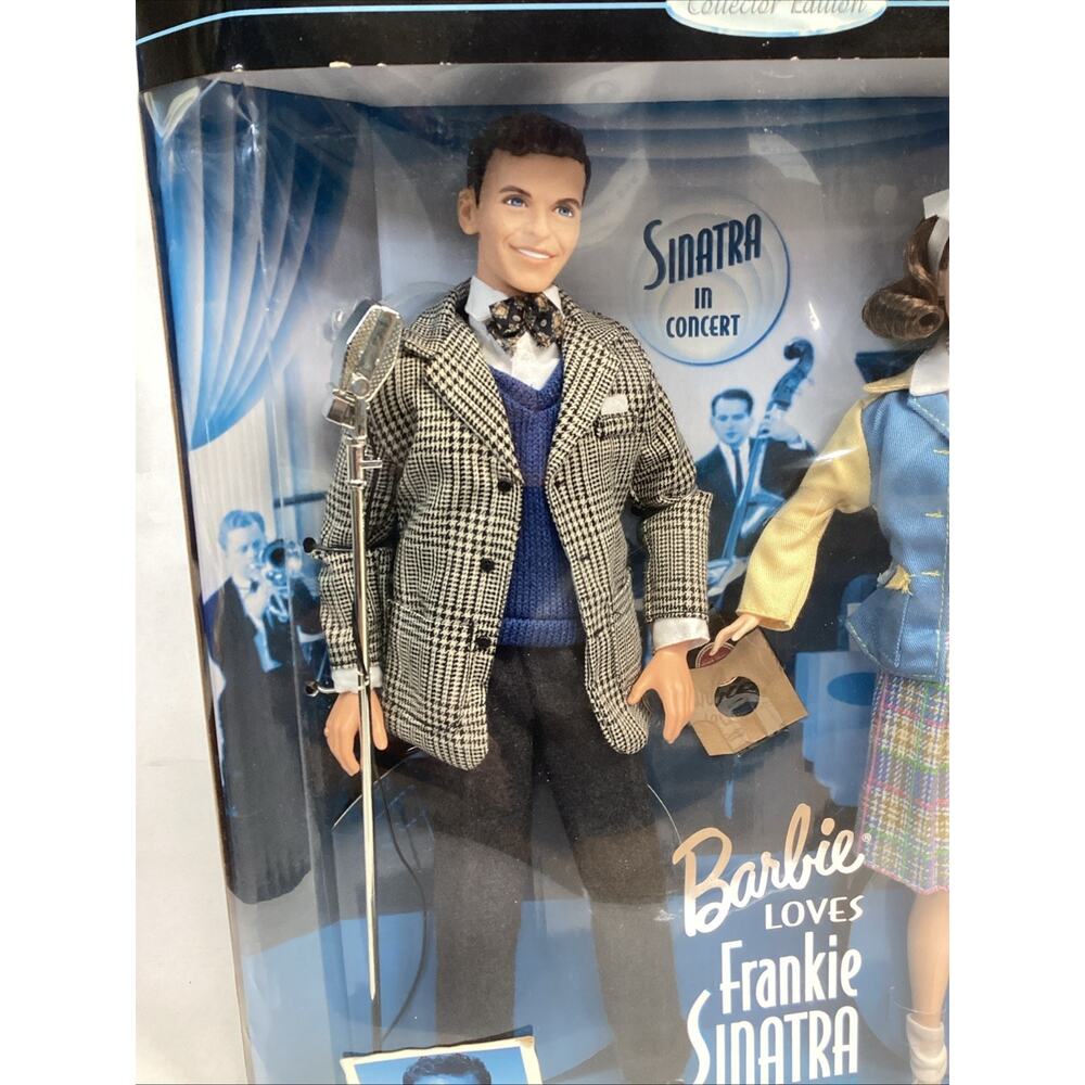Mattel Barbie Loves Frank Sinatra Collector Edition 2-Doll Set 1999 - Picture 2 of 12